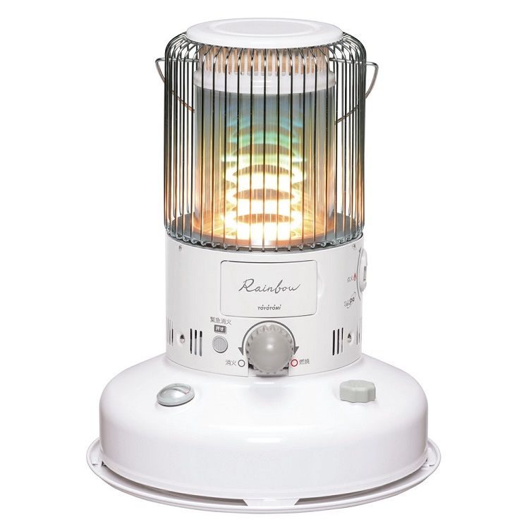 電池レスストーブ ホワイト RB-G25N TOYOTOMI (D)　メガ割