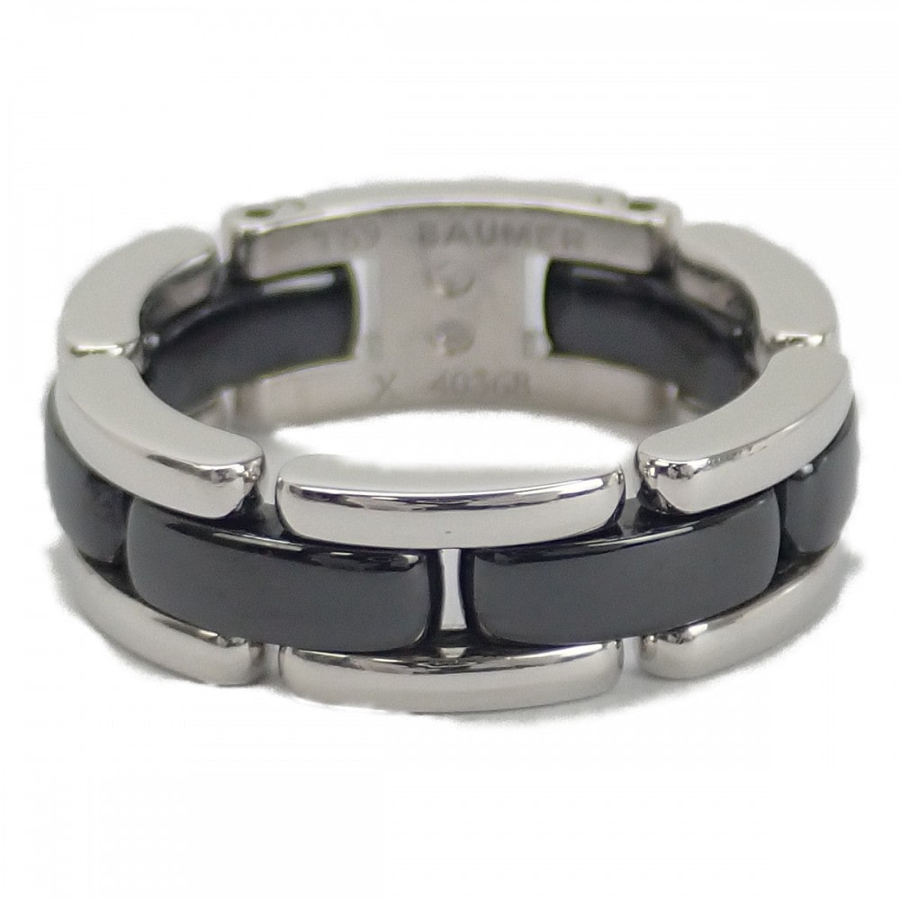 ウルトラ コレクション J2636 リング K18WG ホワイトゴールド セラミック 18号 #59 レディース【ABランク】