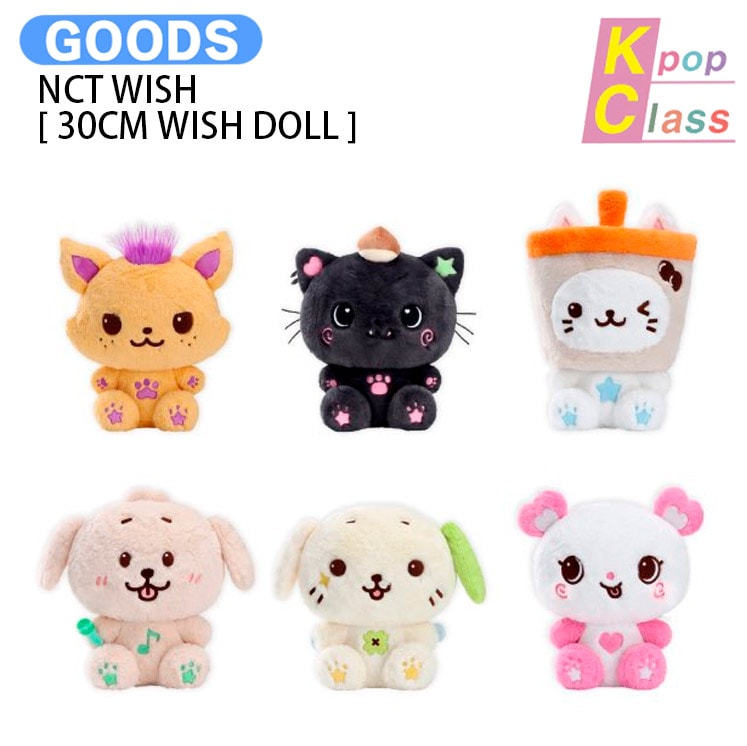 国内発送 NCT WISH [ 30CM WISH DOLL ] WISH BAKERY POP UP / 公式グッズ / 予約商品