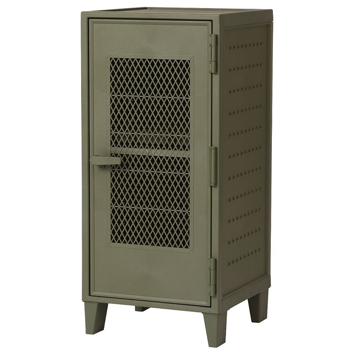 天馬 FPEGC-MESH-GR フィッツ　ペグキャビネット　ロッカー型収納ボックス　メッシュ扉（グリーン） FPEGCMESHGR