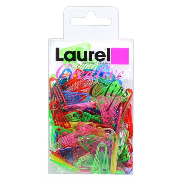 （まとめ買い）LAUREL（ローレル） クリスタルプラスチッククリップ 11x21mm アソート 200個入 0126-96 [x10]