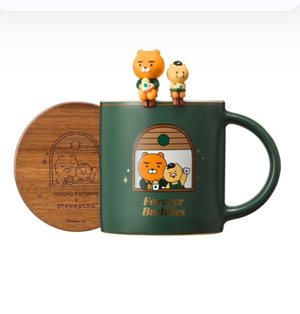 マイバーディライアン＆チュンシックフィギュアマグセット355ml