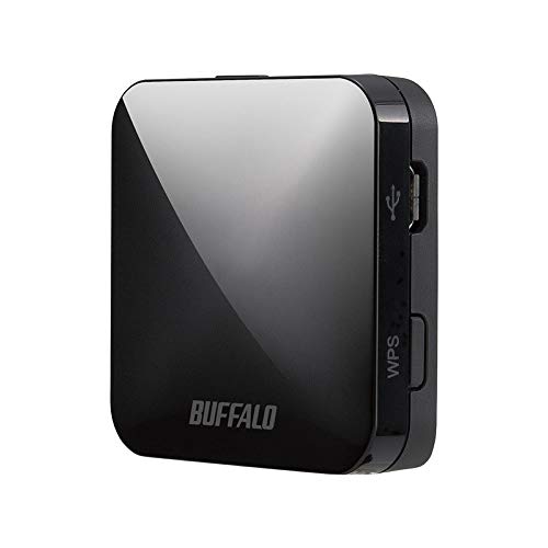 色：ブラック BUFFALO (バッファロー) USB 無線LAN親機 11ac/n/a/g/b 4