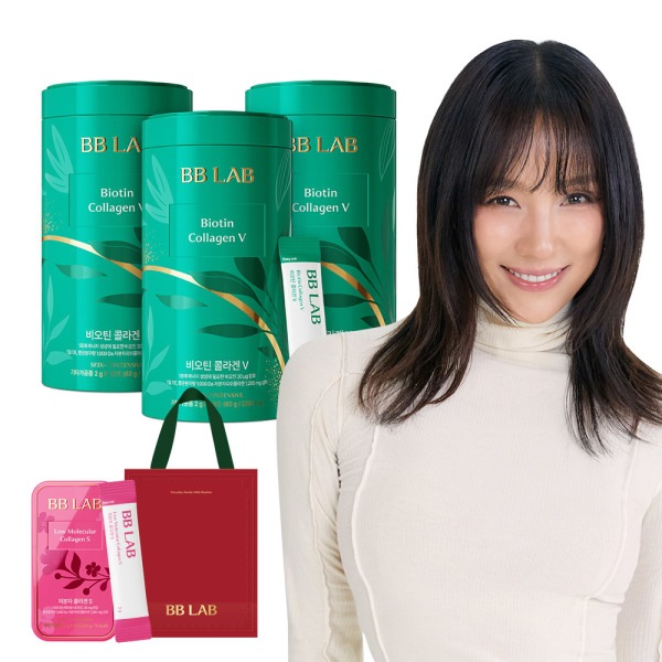 ビビラップ 低分子コラーゲン ビオチン プラスV 3通(+10包 追加Xショッピングバッグ おまけ)_イ·ヒョリコラーゲン インテンシブ プレミアム 低分子