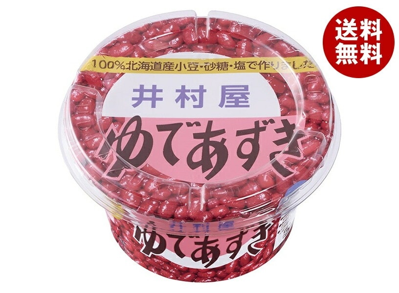 井村屋 北海道 カップゆであずき 300g×24個入×(2ケース)