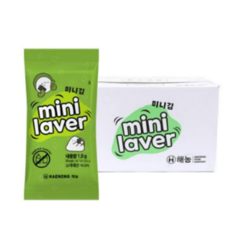 ヘノン ミニ 弁当のり エコパッケージ 1.8g 480袋 業務用 トレーなし