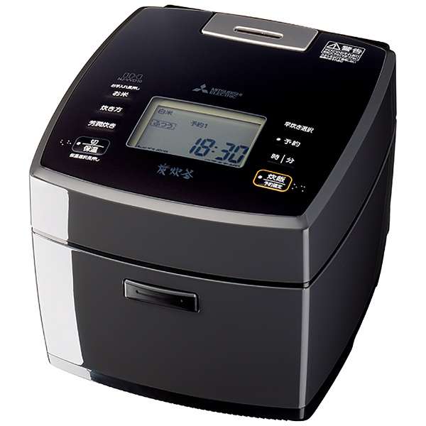 備長炭 炭炊釜 NJ-VX10F-B [黒曜]