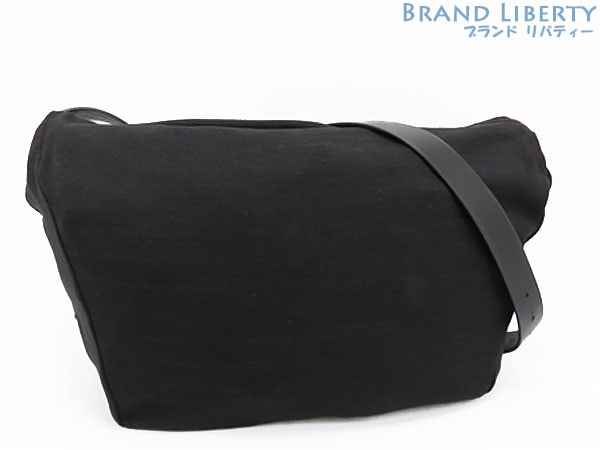 激レア美品シャネルスポーツラインココマーク斜め掛けショルダーバッグメッセンジャーバッグブラックコットンレザー