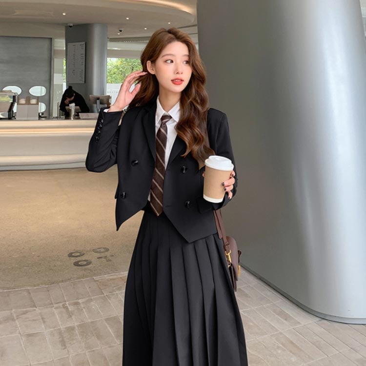 JK制服 卒業式 女子 ロング丈 中学生 ジャケット キッズスーツ フォーマルスーツ 高校生 女の子 プリーツスカート スーツ スーツ スカートスーツ 卒服 入学式 セットアップ 子供スーツ スーツ女 5,209円