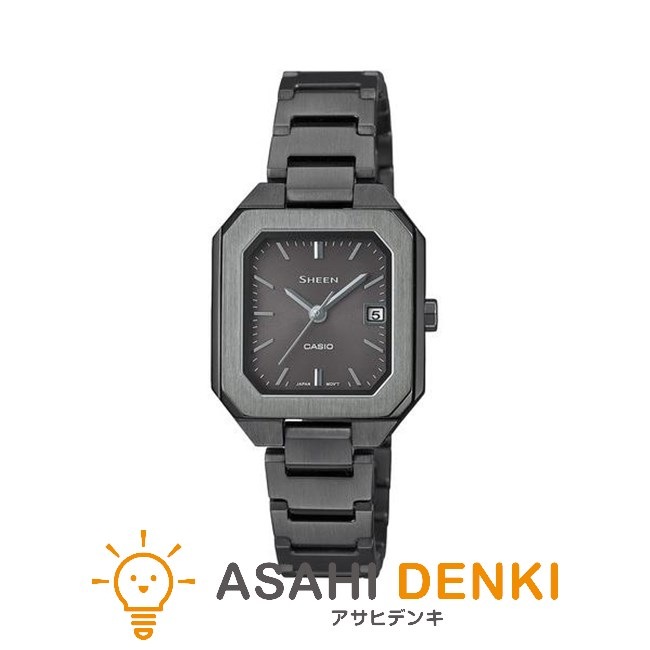 腕時計・時計 カシオ SHS-4528BJ-8AJF SHEEN Solar Sapphire Modelソーラー レディースタイプ