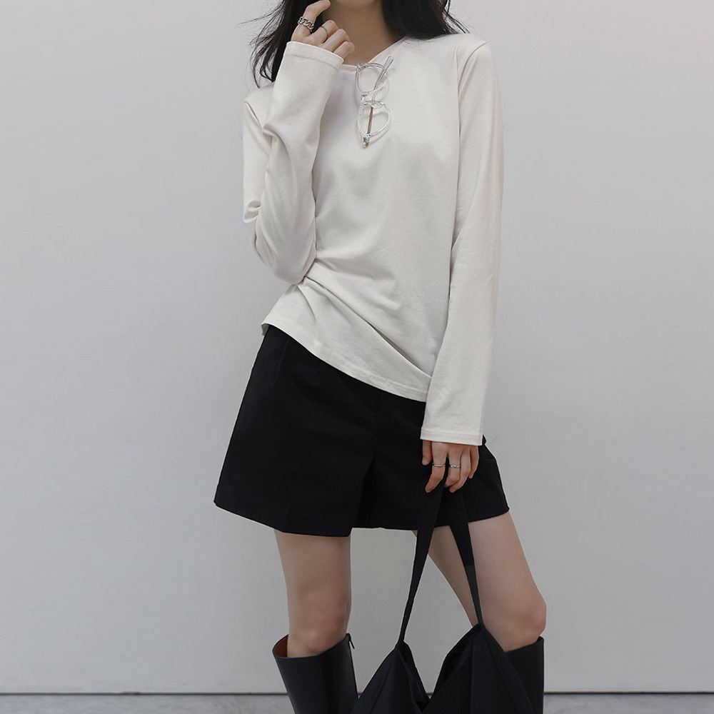 デンビースタンダードベーシックモーダルラウンドティー