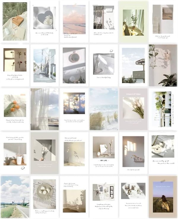 Qoo10] おしゃれで可愛い ポストカード 30枚セ