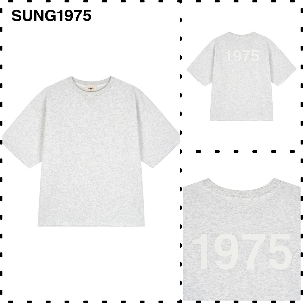 【SUNG1975】Cutting Over T-Shirt V2
