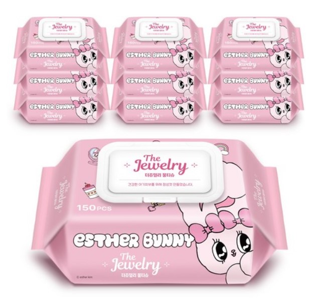 ジュエリー エスダバニー コラボ キャップ型 150枚 x 10パック