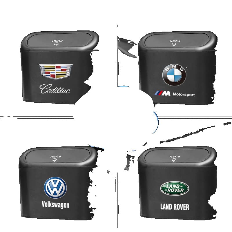 车下垃圾桶汽车内用置物桶车门悬挂式多機能前排收纳车标创意高档車載ゴミ箱車内収納バケツドア吊り下げ式/800