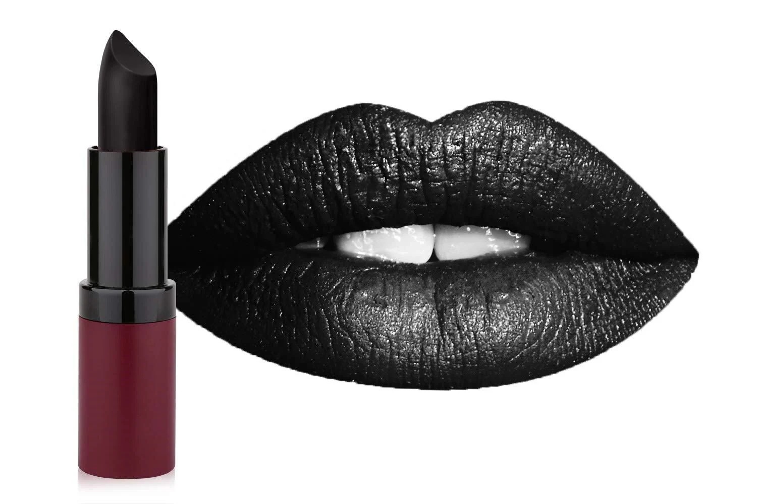 Golden Rose Velvet Matte Lipstick, 33 Midnight Bla