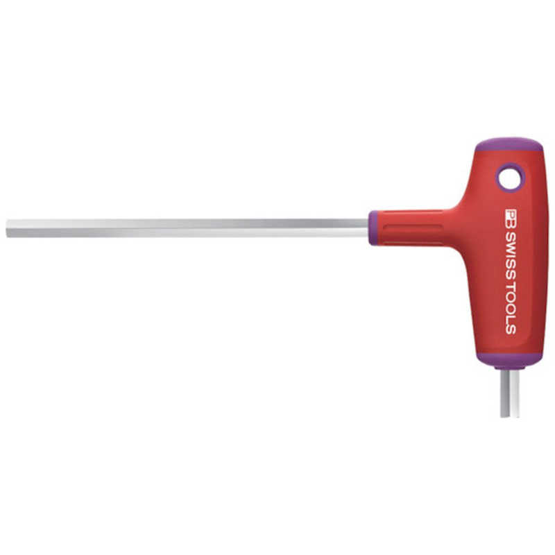 ピービースイスツールズ社　クロスハンドルロング六角棒レンチ　1207-8-150