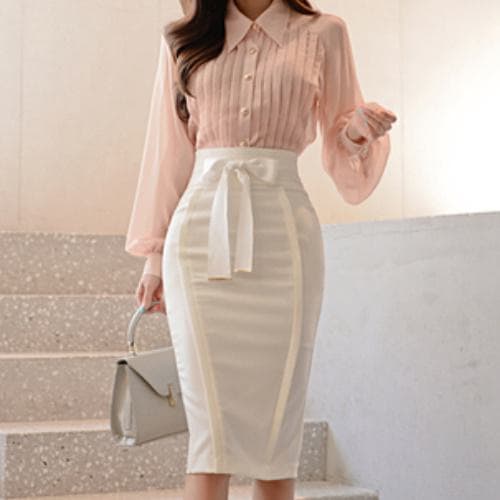 【送料無料】ひざ丈 お呼ばれ オフィス シック きれいめ レディース 秋 スカート