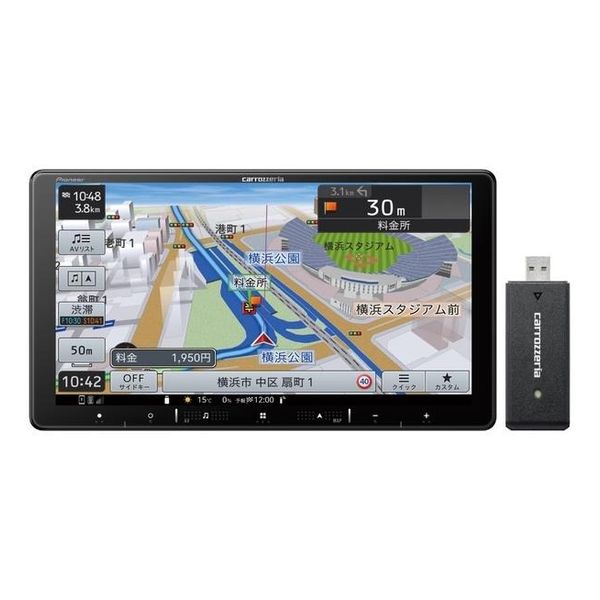 【新品】Pioneer パイオニア カーナビゲーション 楽ナビ AVIC-RQ721-DC