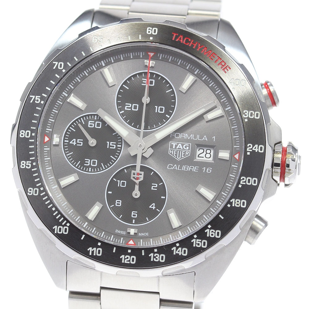 タグホイヤー TAG HEUER CAZ2012.BA0876 フォーミュラ1 キャリバー16 クロノグラフ 自動巻き メンズ 美品 保証書付き_849376【中古】
