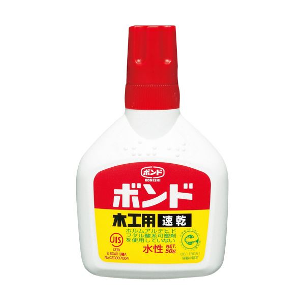 (まとめ) コニシ 木工用ボンド 速乾 50g #10822 1個 (×30セット)