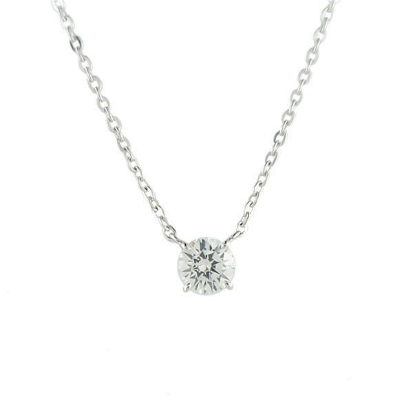 正規紙袋＆箱付 ネックレス ペンダント ジュエリー アクセサリー 一石モチーフ キュービックジルコニ