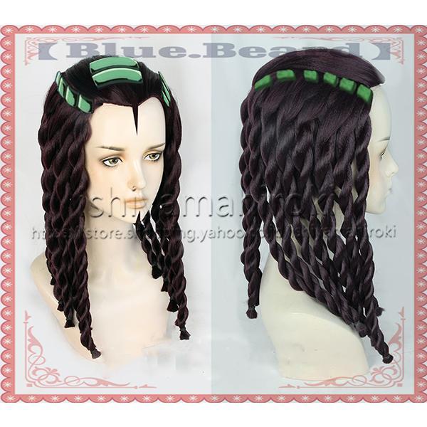 ジョジョの奇妙な冒険 ストーンオーシャン 風 エルメェス・コステロ コスプレウィッグ かつら WIG 高温 耐熱 アニメ 祭り