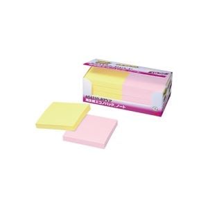 （まとめ）スリーエム 3M ポストイットエコノ強粘着6541SS-RPYP 混色(×2セット)