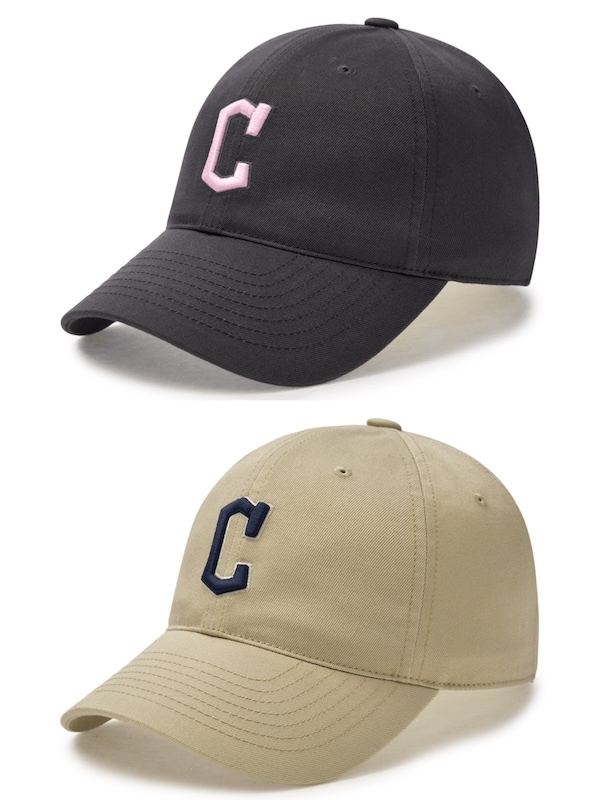 3ACP6601N 正規品保証 関税負担なし 韓国限定販売 冬の新商品 男女共用 N-COVERアンストラクチャーボールキャップクリーブランドガーディアンズ