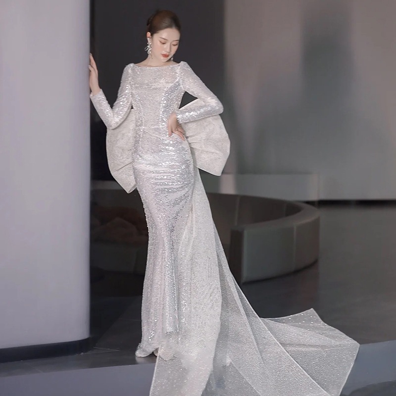 ドレスパーティードレス人気 2024 新作 高級感 ワンピース 花嫁ロングドレス ウェディングドレス 結婚式ワンピース 気質 結婚式 演奏会 発表会 卒業式 成人式 同窓会 ドレス韓国ファッション