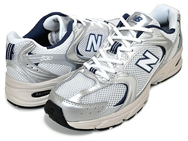 New Balance MR530シルバー/ネイビー Qoo10] new balance mr530ka グレー シルバー ネイビ : シューズ