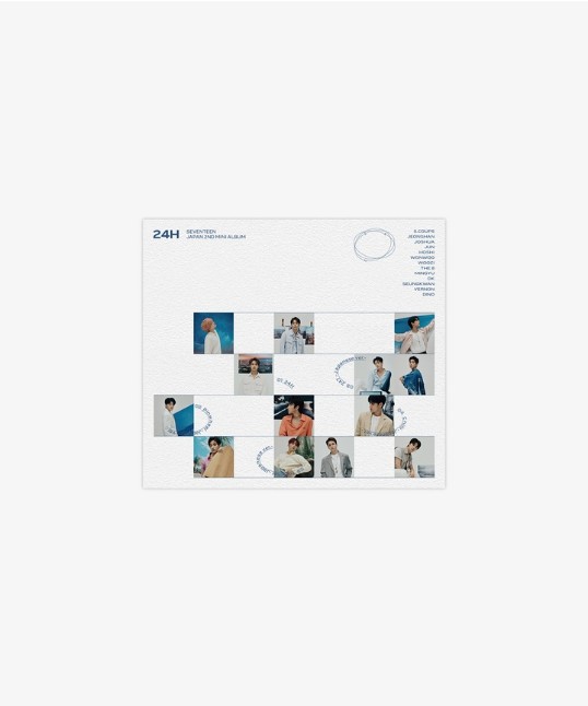 [正品] SEVENTEEN- JAPAN 2ND MINI ALBUM 「24H」Type C