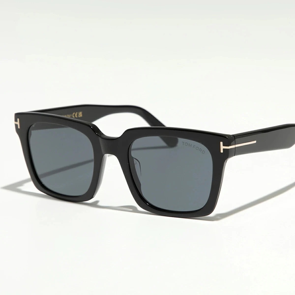 TOM FORD トムフォード サングラス TF1162-K FT1162-K メンズ ウェリントン型 スクエア型 アジアンフィット フルリム セルフレーム アイウェア 01A