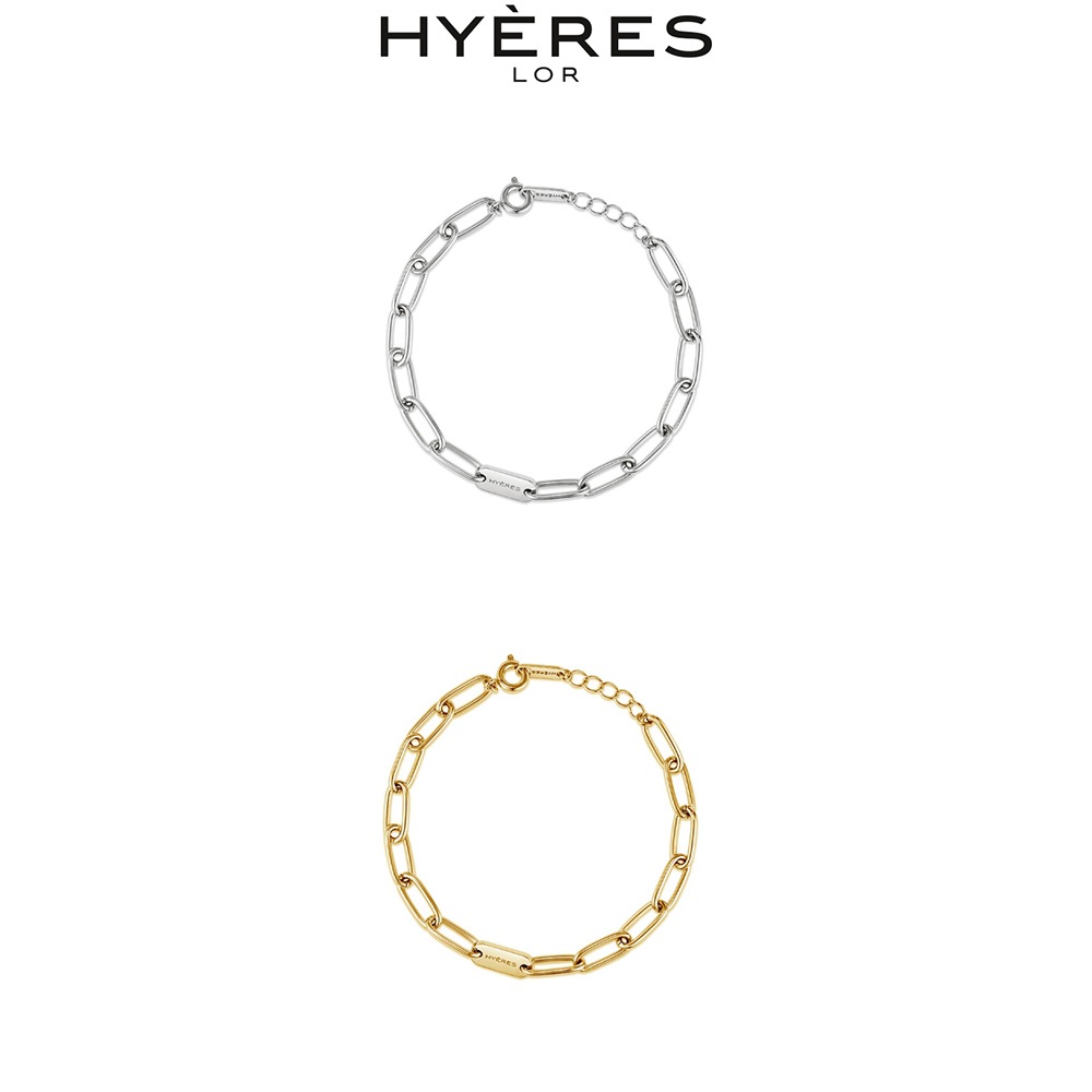 [HYERES LOR] H edition BR Round Tack Chain Bracelet