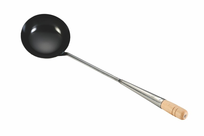 （まとめ買い）カンダ 神田鉄鍋/鉄（上）中華お玉 中 [x5]