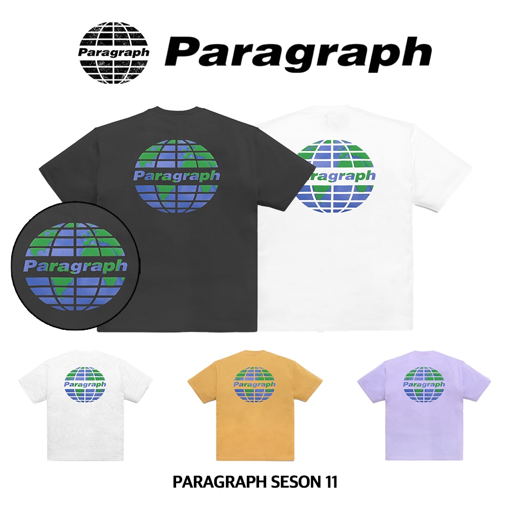 [Paragraph] no.013 EARTH CIRCLE LOGO T SHIRT
