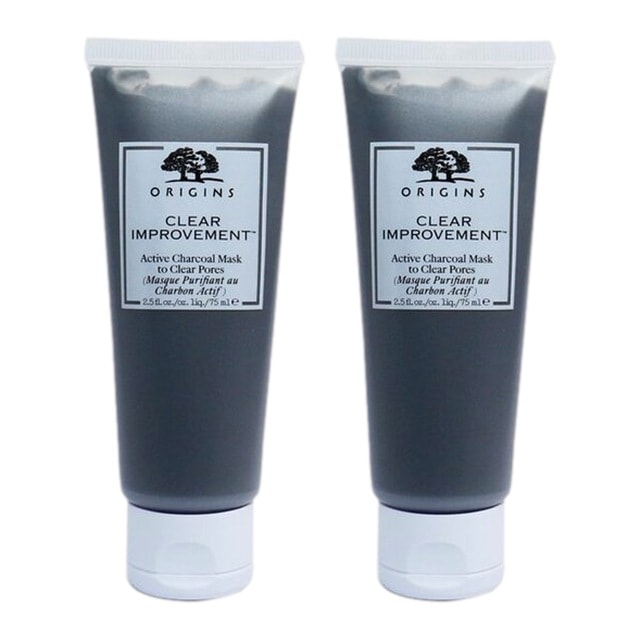 オリジンズ クリア インプルーブメント アクティブ チャコール マスク 75ml×2 【お得！】2個セット