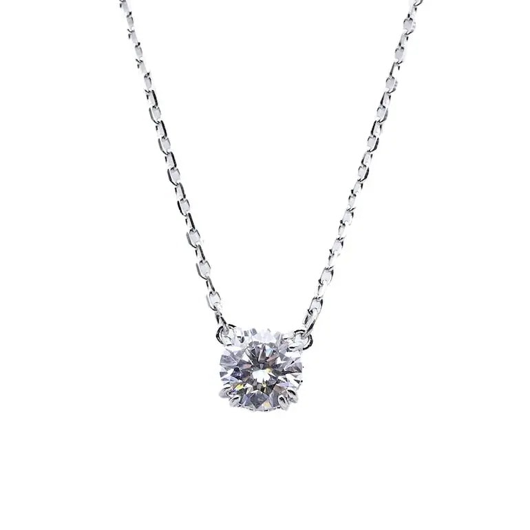 ネックレス ペンダント レディース Constella コンステラ ラウンドカット シルバー 5636706 ジュエリー アクセサリー 女性
