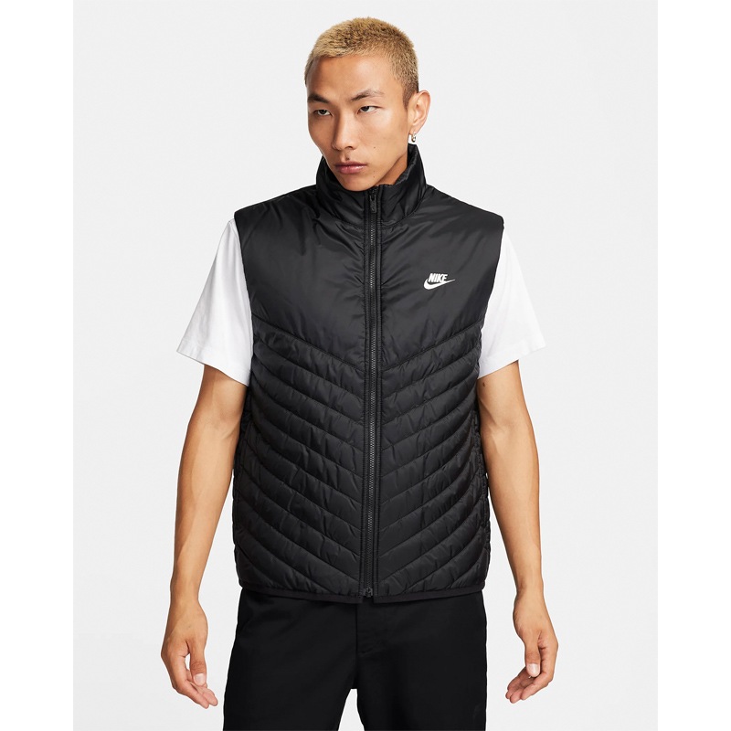 中綿ベスト メンズ Therma-FIT ウィンドランナー パファーベスト/FB8202-011