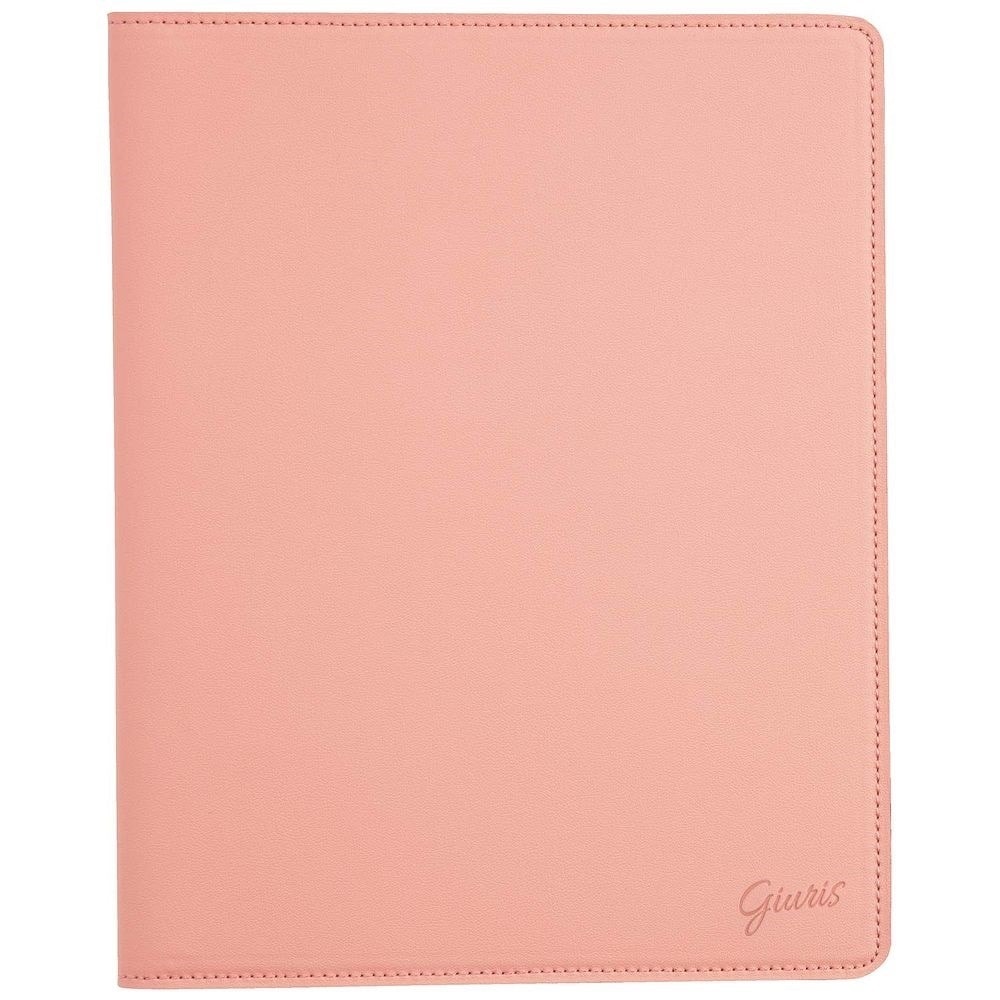 （まとめ買い）バインダー ジウリス ファイル ノート A5 20穴 ライトピンク F290-38 [x2]