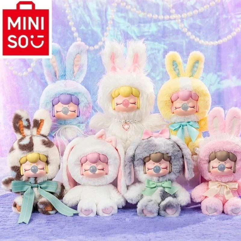 【公式正規品！3日出荷】新作m i n i s o Nanci ナンシー フラッシュぬいぐるみウサギブラインドボックスオーナメント装飾ぬいぐるみ人形ギフトかわいい