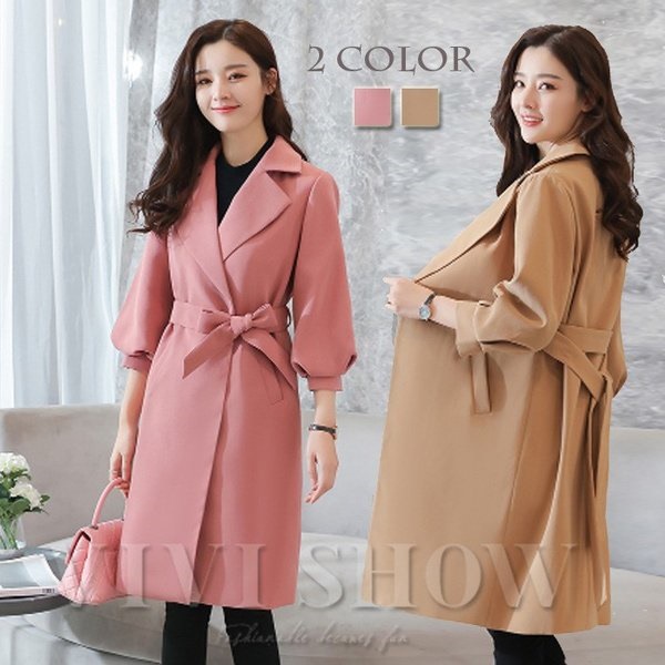 早い者勝ち ／ 2018秋レディース トレンチコート S-XL