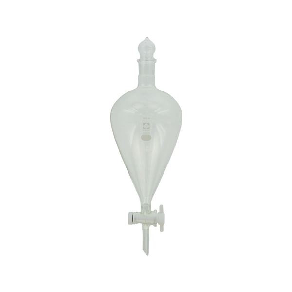 分液ロート スキーブ形 PTFEコック付 2L [031240-2000]