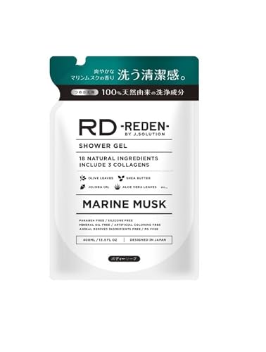 まとめ買いREDEN BODY SOAP(リデン ボディーソープ) 詰め替え 400ml マリンムスクの香り ×6本 セット