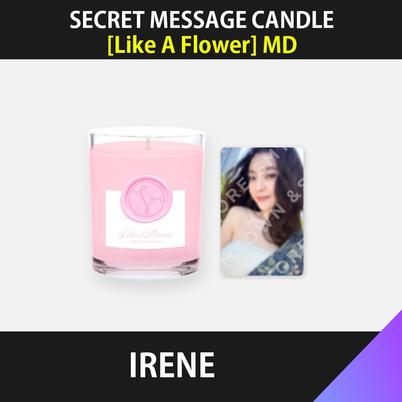 （SECRET MESSAGE CANDLE）IRENE [ Like A Flower ] MD