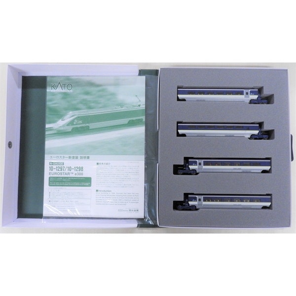 KATO 10-1298 ユーロスター新塗色 4両増結セット 楽天市場】ユーロスター新塗装 4両増結セット 【KATO・10-1298