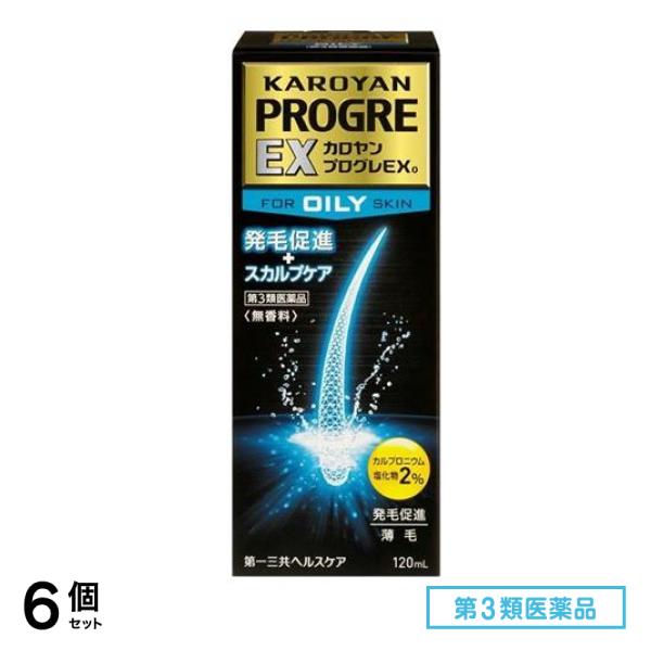 第３類医薬品 カロヤン プログレ EX O 120mL 6個セット