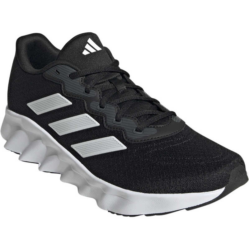 adidas ユニセックス スイッチムーブランニング / SWITCH MOVE RUNNING コアブラック/フットウェアホワイト/グレーシックス 290 ID5253　ID5253_25FW