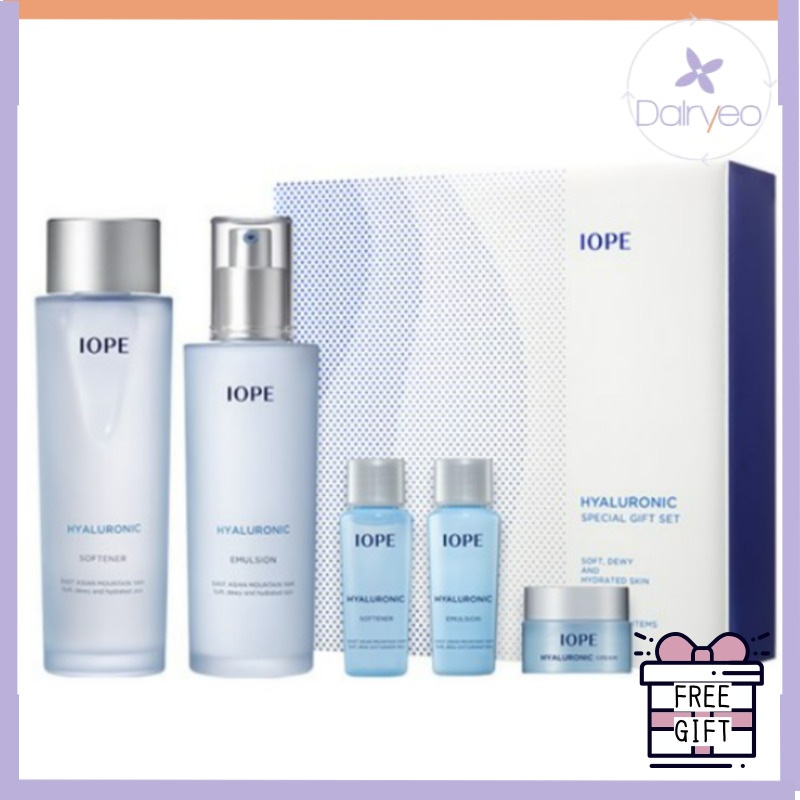 ヒアルロニックスペシャル2種セット(ソープナー+エマルジョン) 韓国化粧品 基礎セット トナー エマルジョン ソフナー クリーム 水分 補習 ヒアルロン酸 한국화장품 아이오페 기초세트 스킨로션