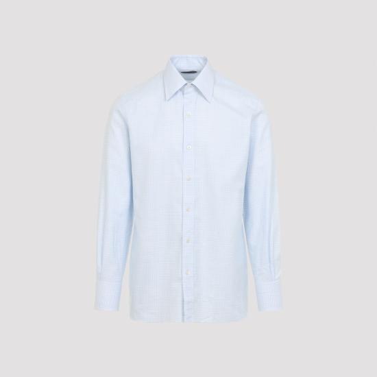 TOMFORD Men Long Tops HLBC01 C0017 UUD SKY MULTICOLOR